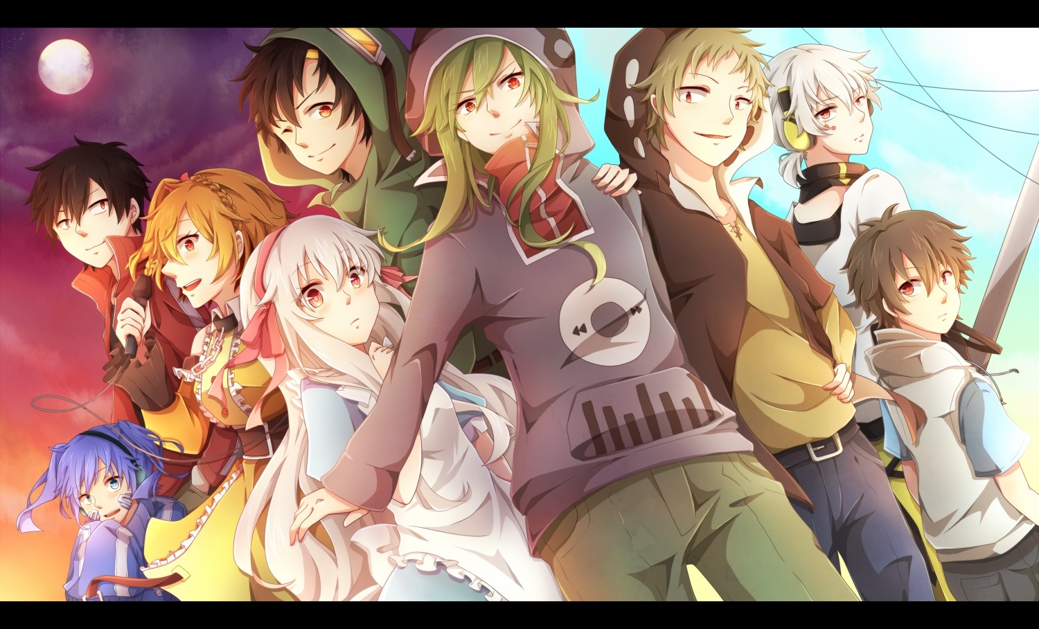 Mekakucity Actors