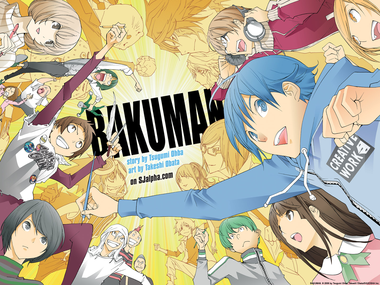 bakuman 1600x1200